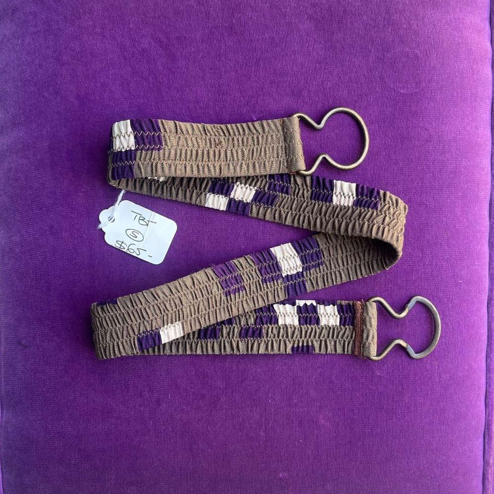 NWT 100% silk Tucker belt (OS)